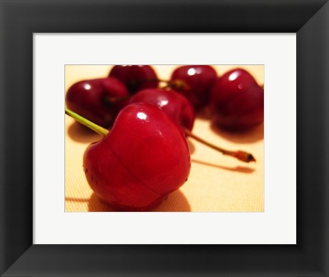 Framed Cherries Print