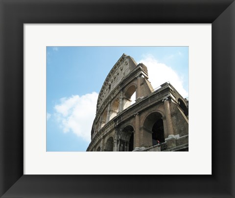 Framed Broken Wall of the Colosseum Print