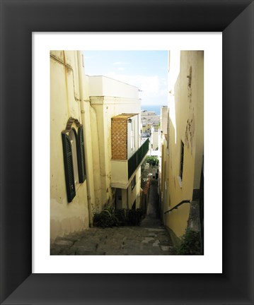 Framed Capri Alley Print