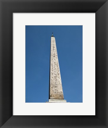 Framed Rome Ramses II Obelisk Print