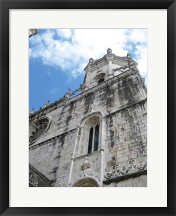 Framed Tower in Lisbon Print