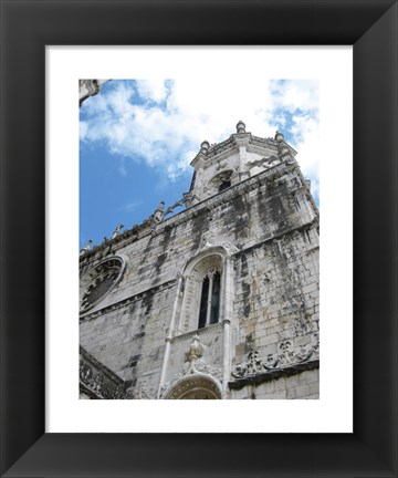 Framed Tower in Lisbon Print