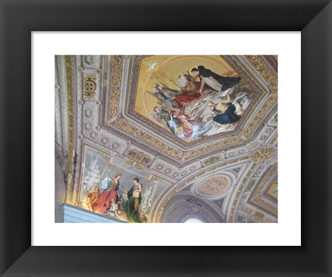 Framed Vatican Painted Ceiling Print