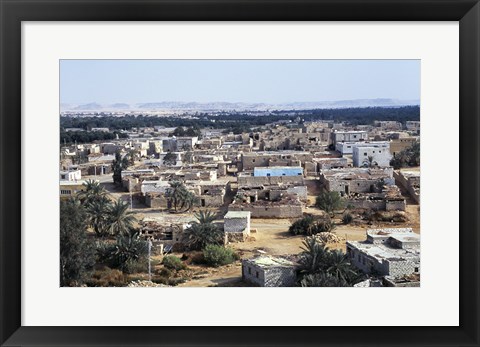 Framed Siwa Oasis Egypt Print