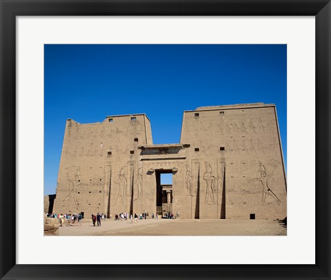 Framed Temple of Horus, Edfu, Egypt Print