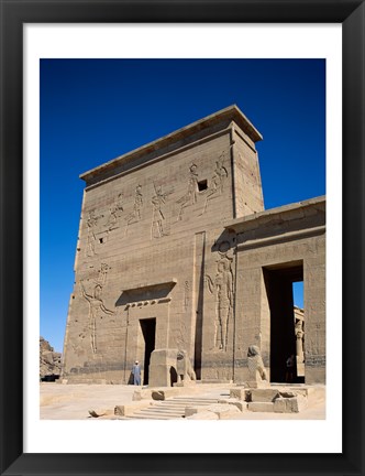 Framed Philae Temple, Aswan, Egypt Print