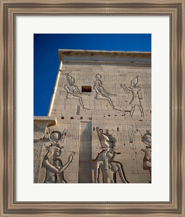 Framed Philae Temple, Aswan, Egypt Print