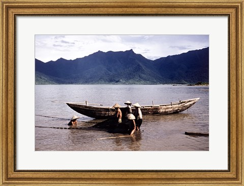 Framed Da Nang Vietnam Print