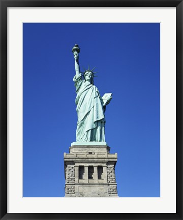 Framed Statue of Liberty, New York City, New York, USA Print