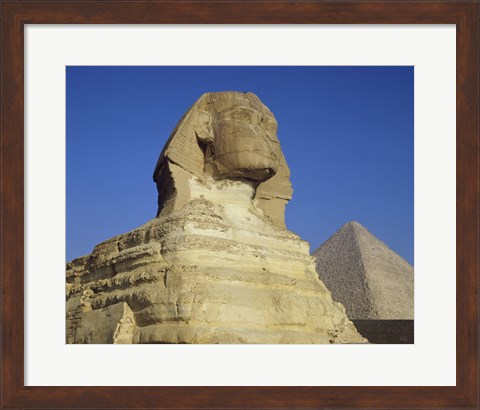 Framed Sphinx, Egypt Print