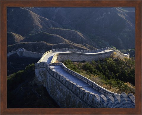 Framed Great Wall of China Print