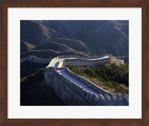 Framed Great Wall of China Print