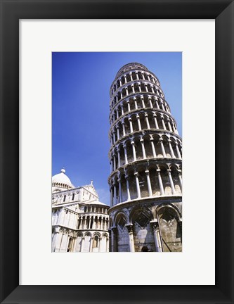 Framed Leaning Tower  Pisa, Italy Print