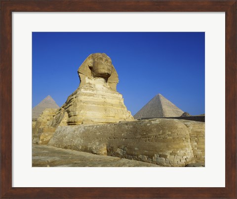 Framed Great Sphinx, Giza, Egypt Print