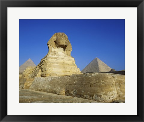 Framed Great Sphinx, Giza, Egypt Print