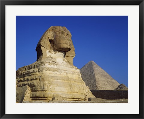 Framed Great Sphinx, Giza, Egypt Print