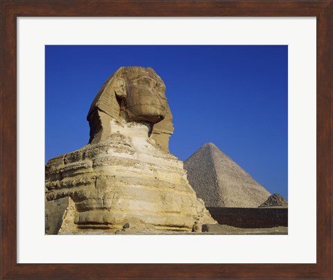 Framed Great Sphinx, Giza, Egypt Print