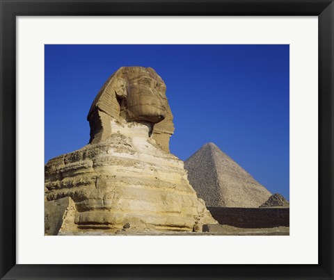 Framed Great Sphinx, Giza, Egypt Print