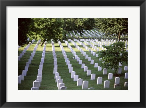 Framed Arlington National Cemetery Arlington Virginia USA Print