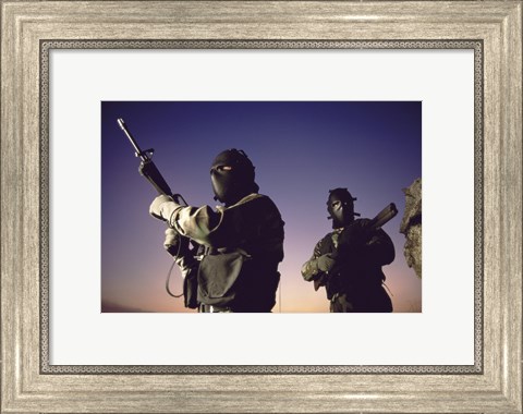 Framed SWAT Team  United States Military Print