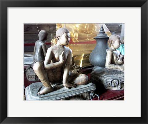 Framed Bangkok Wat Suthat Print