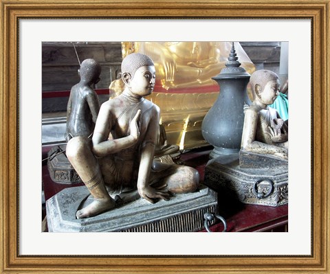 Framed Bangkok Wat Suthat Print