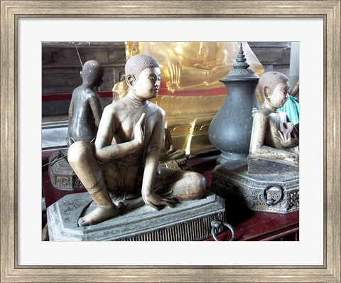 Framed Bangkok Wat Suthat Print