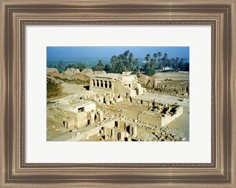 Framed Dendera Temple Egypt Print