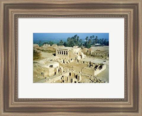 Framed Dendera Temple Egypt Print