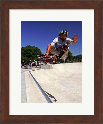 Framed Santa Cruz Skateboard Print