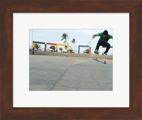 Framed Skate Jump Print