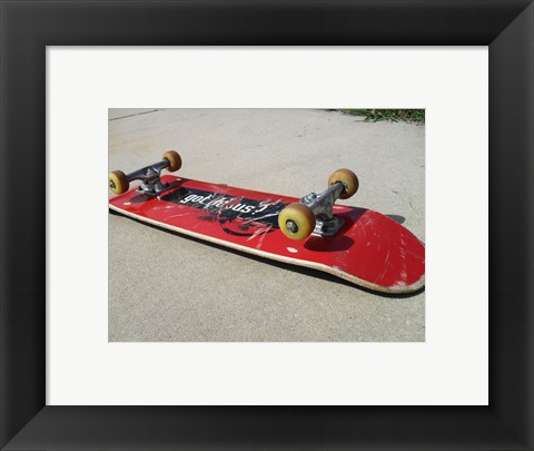 Framed Got Jesus Skateboard Print