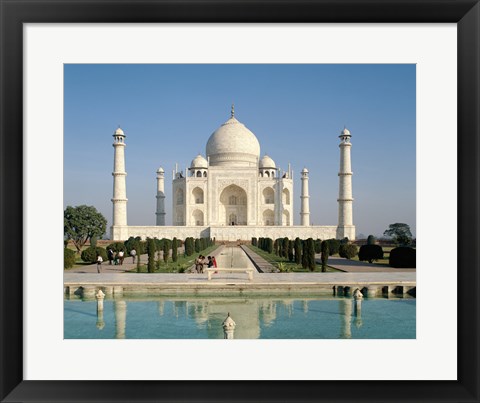 Framed Photo of theTaj Mahal Print