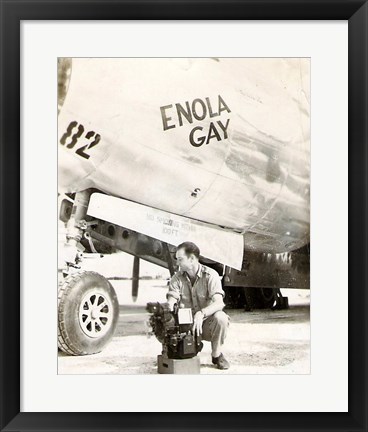 Framed Enola Gay Print