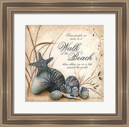 Framed Beach Print