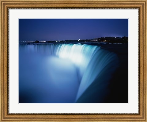 Framed Horseshoe Falls, Niagara Falls, Ontario, Canada Print