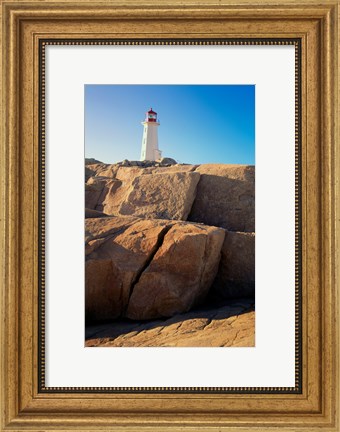 Framed Peggy&#39;s Cove Lighthouse Peggy&#39;s Cove Nova Scotia Canada Print