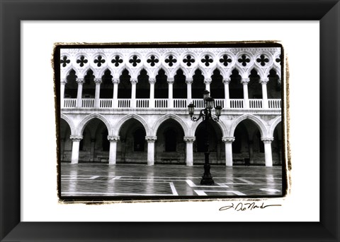 Framed Archways of Venice II Print