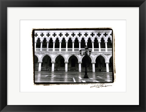 Framed Archways of Venice II Print