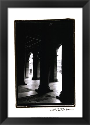 Framed Archways of Venice III Print