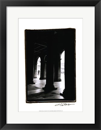 Framed Archways of Venice III Print