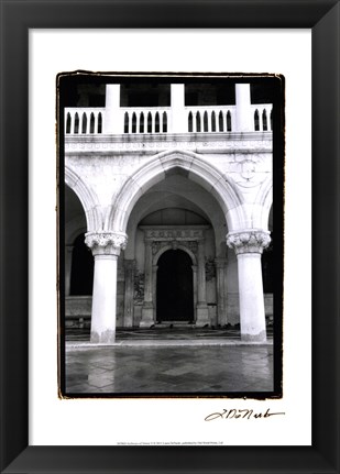 Framed Archways of Venice V Print