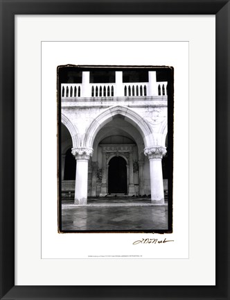 Framed Archways of Venice V Print