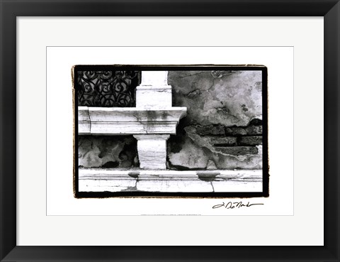 Framed Venetian Stroll III Print