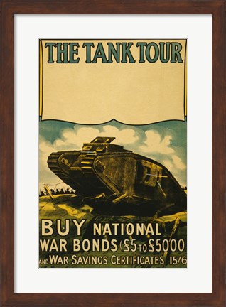 Framed Tank Tour Print