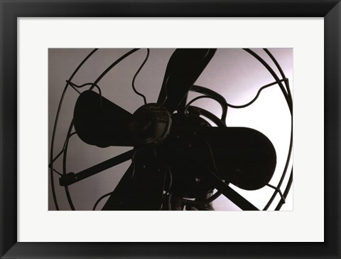 Framed Vintage Fan Study III Print