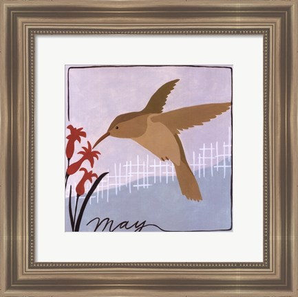 Framed Avian May Print