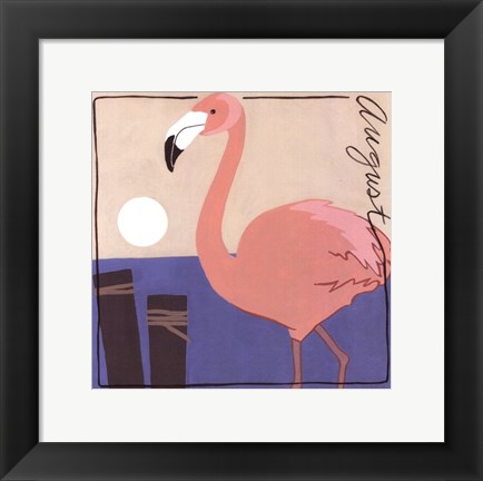 Framed Avian August Print