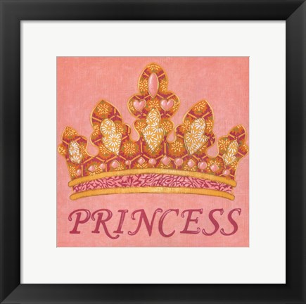 Framed Princess Print