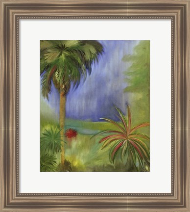 Framed Small Low Country I Print